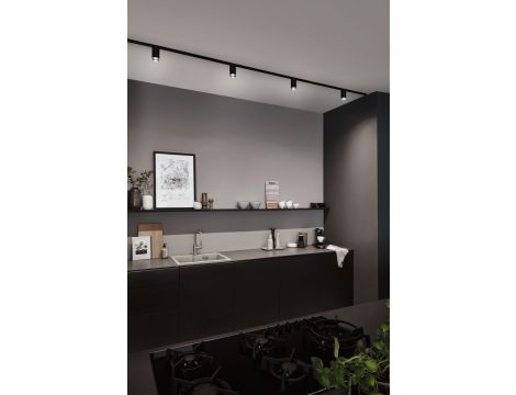 Reflektor na szynoprzewód URail TUBE GU10 max.10W 230V czarny matowy / chrom - 5