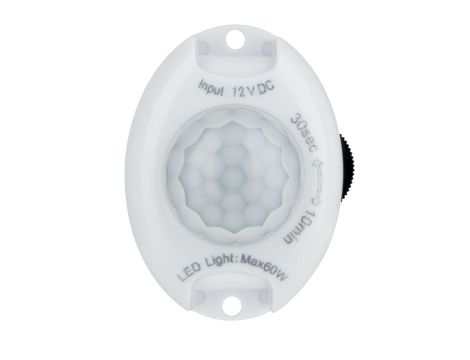Czujnik ruchu i zmierzchu YourLED Night PIR max.60W 12V DC srebrny / tworzywo sztuczne - 3