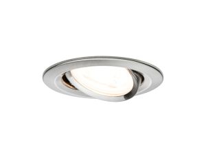 Oprawa do wbudowania NOVA LED wychylna GU10 6.5W 460lm 84mm 2700K IP23 230V aluminium