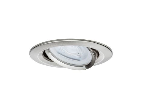 Oprawa do wbudowania NOVA LED wychylna zestaw 3xGU10 6,5W 460lm 2700K 84mm 230V żelazo szczotkowane / aluminium - 3