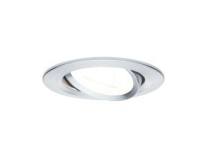 Oprawa do wbudowania NOVA LED wychylna GU10 6.5W 460lm 84mm 2700K IP23 230V aluminium