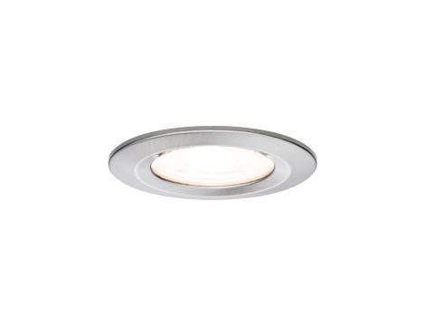 Oprawa do wbudowania NOVA LED stała 3xGU10 6.5W 460lm 78mm 2700K IP44 230V szczotkowane żelazo / aluminium - 2