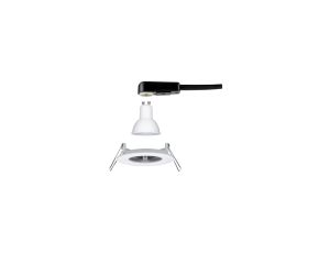 Oprawa do wbudowania NOVA LED stała GU10 6.5W 460lm 78mm 2700K IP44 230V biały mat - image 2