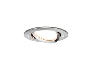 Oprawa do wbudowania NOVA COIN LED wychylna zestaw 3x6W 470lm 84mm 2700K IP23 230V szczotkowane żelazo / aluminium - image 2