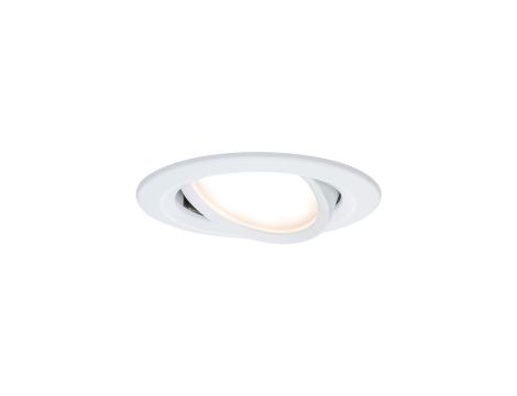 Oprawa do wbudowania NOVA COIN LED wychylna zestaw 3x6W 470lm 84mm 2700K IP23 230V biały mat - 3