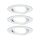 Oprawa do wbudowania NOVA COIN LED wychylna zestaw 3x6W 470lm 84mm 2700K IP23 230V biały mat