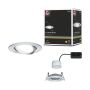 Oprawa do wbudowania NOVA COIN LED wychylna 6W 470lm 84mm 2700K IP23 230V aluminium - 4