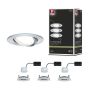 Oprawa do wbudowania NOVA COIN LED wychylna zestaw 3x6W 470lm 84mm 2700K IP23 230V aluminium - 6