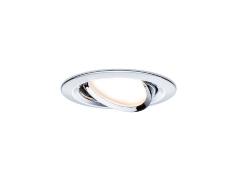 Oprawa do wbudowania NOVA COIN LED wychylna zestaw 3x6W 470lm 84mm 2700K IP23 230V chrom - 3