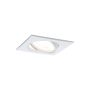 Oprawa do wbudowania NOVA COIN LED wychylna zestaw 3x6W 470lm 84x84mm 2700K IP23 230V biały mat - 3