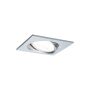 Oprawa do wbudowania NOVA COIN LED wychylna zestaw 3x6W 470lm 84x84mm 2700K IP23 230V aluminium - 3