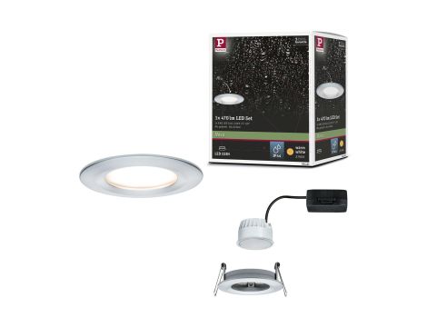 Oprawa do wbudowania NOVA COIN LED stała 6W 470lm 78mm 2700K IP44 230V aluminium - 6