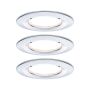 Oprawa do wbudowania NOVA COIN LED stała 3x6W 470lm 78mm 2700K IP44 230V chrom - 2