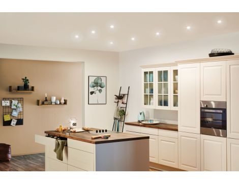 Oprawa do wbudowania NOVA LED DIM wychylna GU10 6.5W 460lm 84mm 2700K IP23 230V szczotkowane żelazo - 3