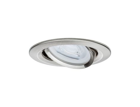 Oprawa do wbudowania NOVA LED DIM wychylna GU10 6.5W 460lm 84mm 2700K IP23 230V szczotkowane żelazo - 5