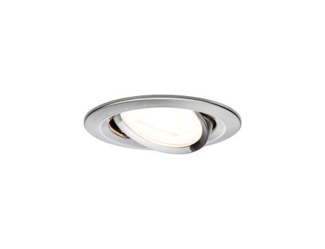 Oprawa do wbudowania NOVA LED DIM wychylna GU10 6.5W 460lm 84mm 2700K IP23 230V szczotkowane żelazo - 4