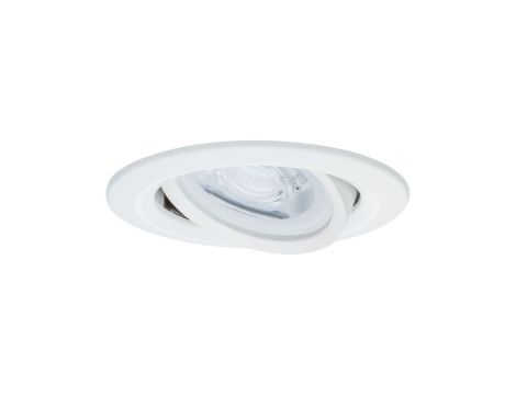 Oprawa do wbudowania NOVA LED DIM wychylna zestaw  GU10 6.5W 460lm 84mm 2700K IP23 230V biały mat - 3