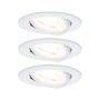 Oprawa do wbudowania NOVA LED DIM wychylna zestaw  GU10 6.5W 460lm 84mm 2700K IP23 230V biały mat - 2