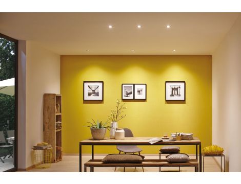 Oprawa do wbudowania NOVA LED DIM wychylna GU10 6.5W 460lm 84mm 2700K IP23 230V aluminium - 3