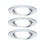 Oprawa do wbudowania NOVA LED DIM wychylna 3xGU10 6.5W 460lm 84mm 2700K IP23 230V aluminium - 2