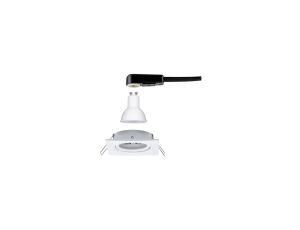 Oprawa do wbudowania NOVA LED DIM wychylna GU10 6.5W 460lm 84x84mm 2700K IP23 230V biały mat - image 2