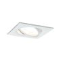 Oprawa do wbudowania NOVA LED DIM wychylna GU10 6.5W 460lm 84x84mm 2700K IP23 230V biały mat - 2