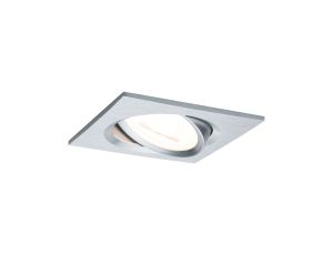 Oprawa do wbudowania NOVA LED DIM wychylna GU10 6.5W 460lm 84x84mm 2700K IP23 230V aluminium