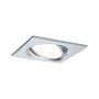 Oprawa do wbudowania NOVA LED DIM wychylna GU10 6.5W 460lm 84x84mm 2700K IP23 230V aluminium - 2