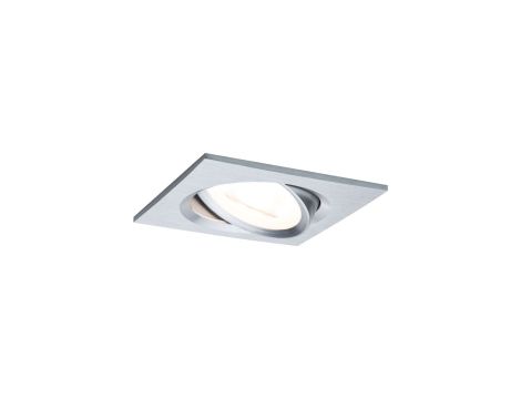 Oprawa do wbudowania NOVA LED DIM wychylna zestaw 3xGU10 6.5W 460lm 84x84mm 2700K IP23 230V chrom - 2