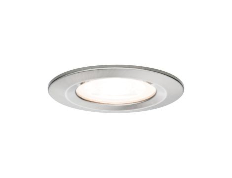 Oprawa do wbudowania NOVA LED DIM stała zestaw 3xGU10 6.5W 460lm 78mm 2700K IP44 230V szczotkowane żelazo - 5