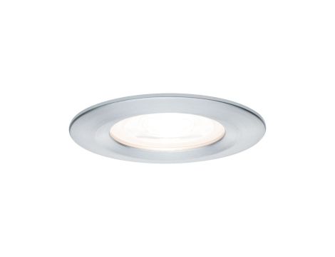Oprawa do wbudowania NOVA LED DIM stała GU10 6.5W 460lm 78mm 2700K IP44 230V aluminium