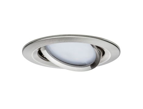 Oprawa do wbudowania NOVA COIN LED DIM wychylna 6W 470lm 84mm 2700K IP23 230V szczotkowane żelazo - 6