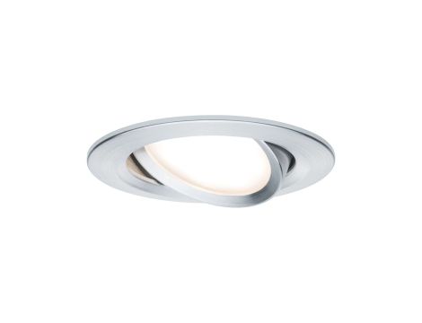 Oprawa do wbudowania NOVA COIN LED DIM wychylna 6W 470lm 84mm 2700K IP23 230V biały mat