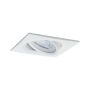 Oprawa do wbudowania NOVA COIN LED DIM wychylna zestaw 3x6W 470lm 84x84mm 2700K IP23 230V biały mat - 3