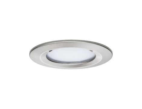 Oprawa do wbudowania NOVA COIN LED DIM stała zestaw 3x6W 470lm 78mm 2700K IP44 230V szczotkowane żelazo - 3