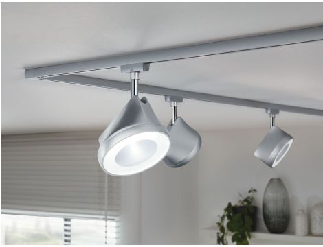 Reflektor na szynoprzewód URail ARENA 15W DIM 800lm 2700K 230V chrom matowy / metal - 6