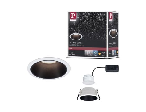 Oprawa do wbudowania COLE COIN LED 3-STEP DIM 1x6W 470lm 2700K IP44 230V biały / czarny - 9
