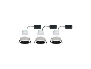 Oprawa do wbudowania COLE COIN LED 3-STEP DIM 3x6W 470lm 2700K IP44 230V biały / czarny matowy - image 2