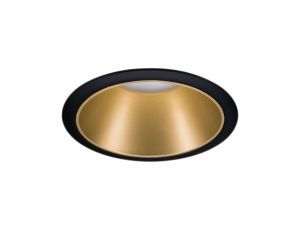 Oprawa do wbudowania COLE COIN LED 3-STEP DIM 1x6W 470lm 2700K IP44 230V czarny / złoty / matowy - image 2