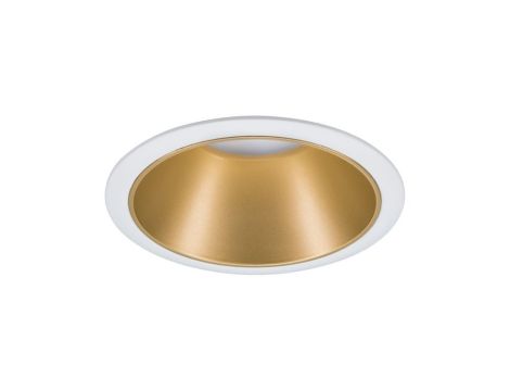 Oprawa do wbudowania COLE COIN LED 3-STEP DIM 1x6W 470lm 2700K IP44 230V biały / złoty-matowy - 2