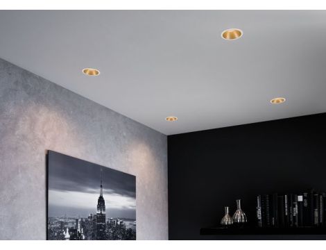 Oprawa do wbudowania COLE COIN LED 3-STEP DIM zestaw 3x6W 470lm 2700K IP44 230V biały / złoty-matowy - 8