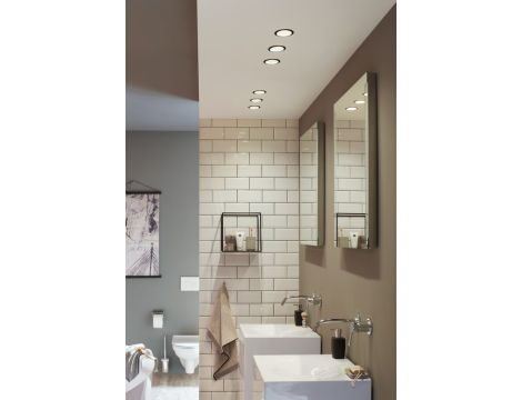 Oprawa do wbudowania COLE COIN LED 3-STEP DIM zestaw 3x6W 470lm 2700K IP44 230V Cz/Srebrny-matowy - 7