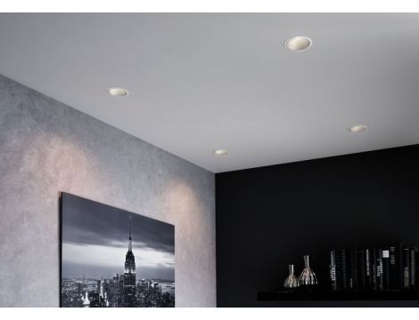 Oprawa do wbudowania COLE COIN LED 3-STEP DIM 1x6W 470lm 2700K IP44 230V biały / srebrny matowy - 5