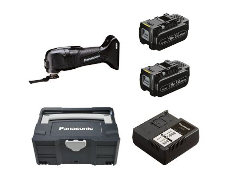Multitool 18V Panasonic EY46A5 + Systainer + 2x 5.0Ah + ładowarka
