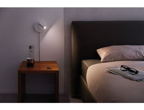 Oprawa ścienna TABARI LED 4.4W 3000K  1x300lm i 1x160lm 230V biały / chrom / metal - 9