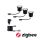 Zestaw opraw Plug & Shine FLOOR SH Zigbee RGBW 3x3.6W IP65 24V srebrny / metal