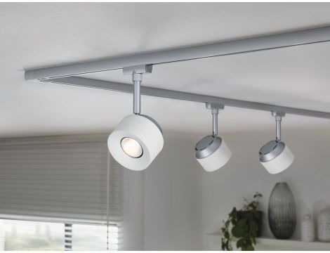 URail System Spot Pane 1x7W Biały/Chrom Mat 230V Metal/Tworzywo sztuczne - 6