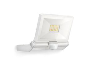 Naświetlacz z czujnikiem Steinel XLED ONE XL S LED PIR 42,6W 3000K 4200lm IP44 IK03 230V biały / aluminium