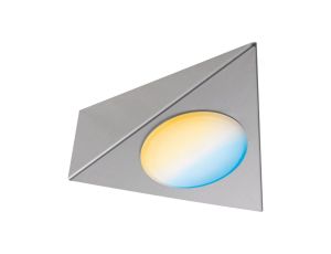Zestaw startowy oprawy meblowe podszafkowe Clever Connect Trigo 3x2,1W 24W DC 2700-6500K DIM12V nikiel-szczotkowany / metal - image 2