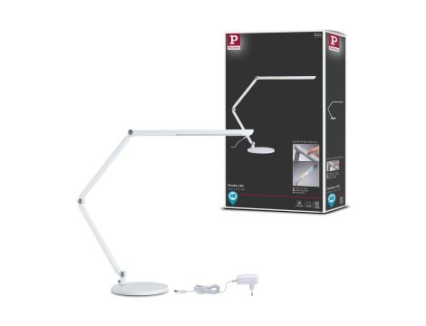 Lampka biurkowa FLEXBAR LED 9.5W DIM 700lm 3000/4000/6500K 230V biały / aluminium - 10